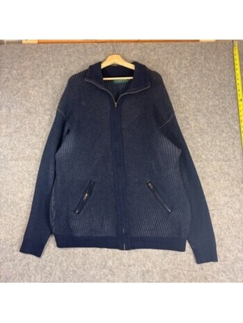 Vintage Tundra Canada navy ribbed sweater Size 2XLT